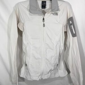 North Face jacket light white